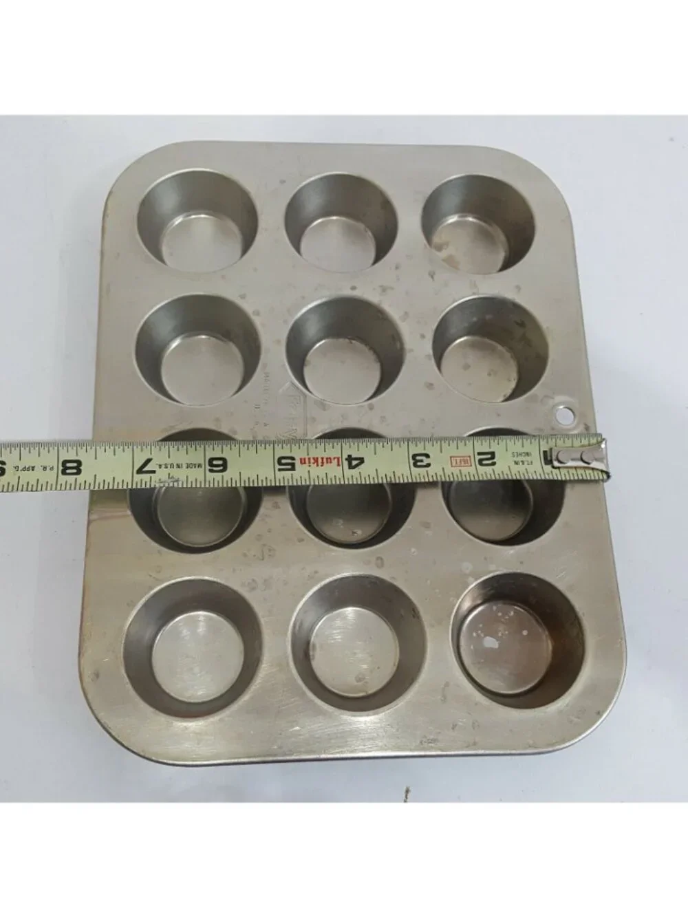 Set 4 Vint Aluminum 12 Mini Muffin Cupcake Baking Pans Foley Pastry Dessert